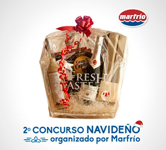 2º concurso navideño organizado por Marfrio, participa y gana una cesta!